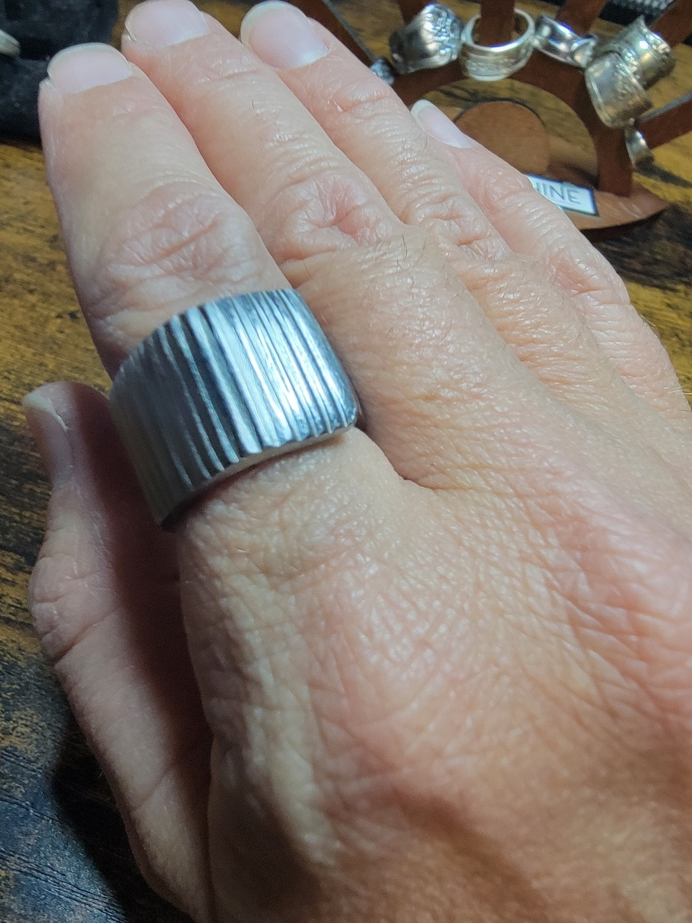 Spoon Ring Size 7 - Picture 2 of 3
